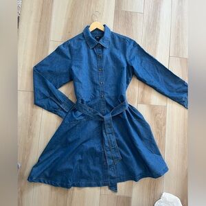 Women's Blue Denim Dress